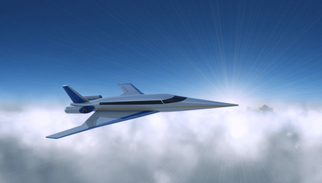 Rendering of the Spike S-512 in flight