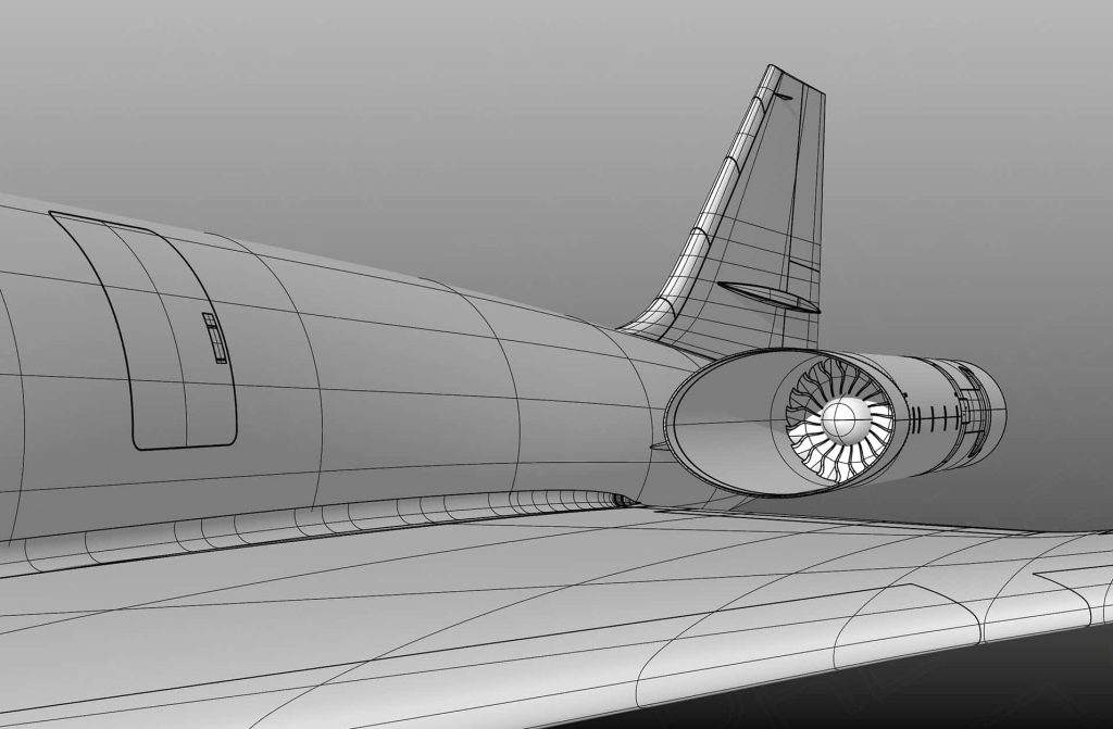 Spike S-512 engine design sketch